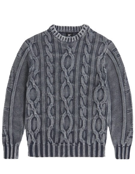 PATTA CABLE KNITTED COLD DYE JUMPER