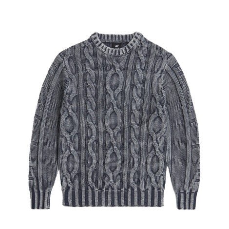 PATTA CABLE KNITTED COLD DYE JUMPER