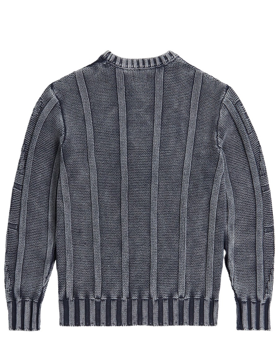 PATTA CABLE KNITTED COLD DYE JUMPER