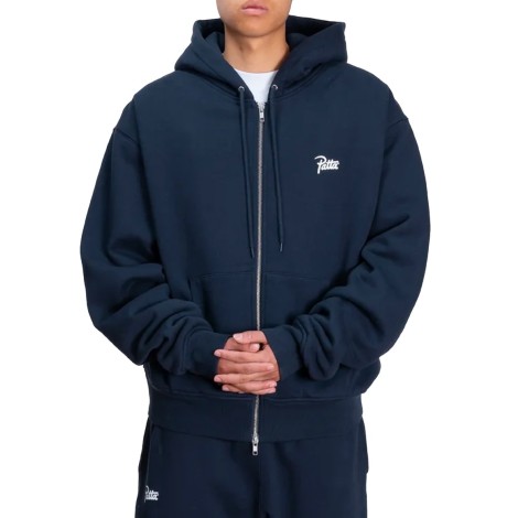 PATTA CLASSIC ZIP UP HOODED SWEATER