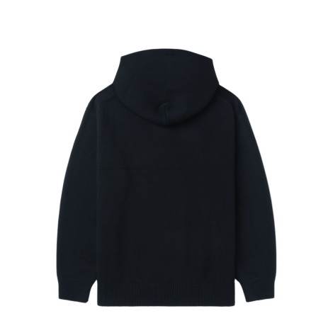 SWEATER HOODIE MEN'S HALF ZIP NAVY