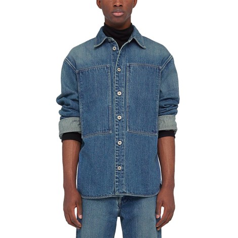 SHIRT JAPANESE RAW DENIM BLUE CANARD