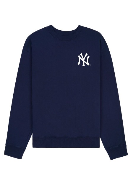 CREWNECK YANKEES SERIF NAVY