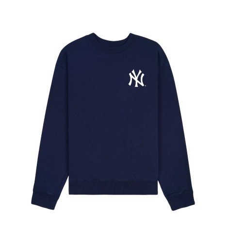 CREWNECK YANKEES SERIF NAVY