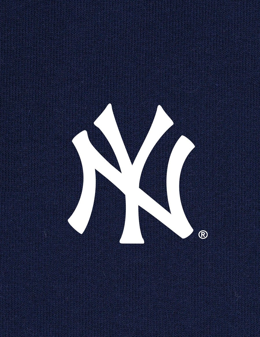 CREWNECK YANKEES SERIF NAVY