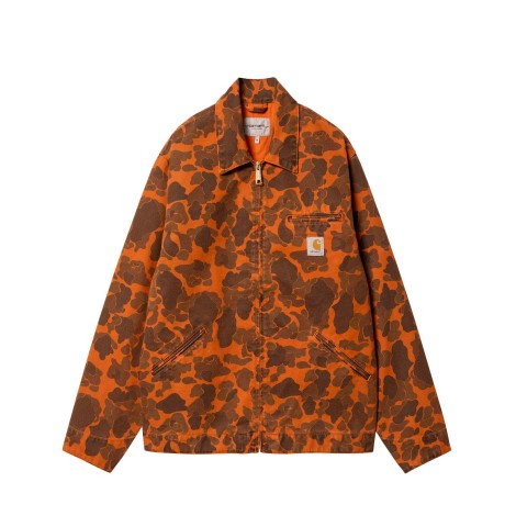 JACKET DUCK DETROIT CAMO TURMERIC