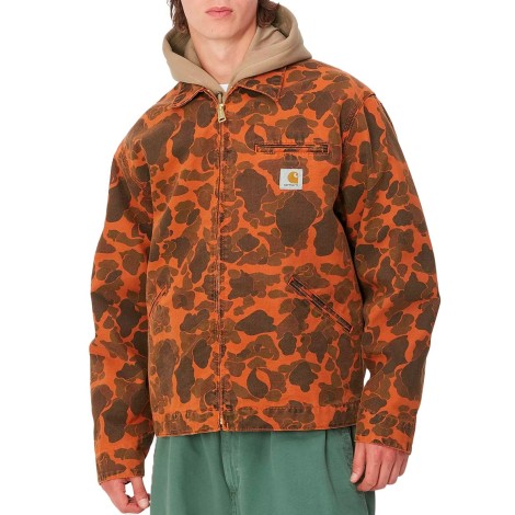 JACKET DUCK DETROIT CAMO TURMERIC