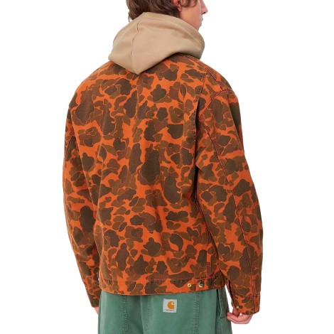 JACKET DUCK DETROIT CAMO TURMERIC