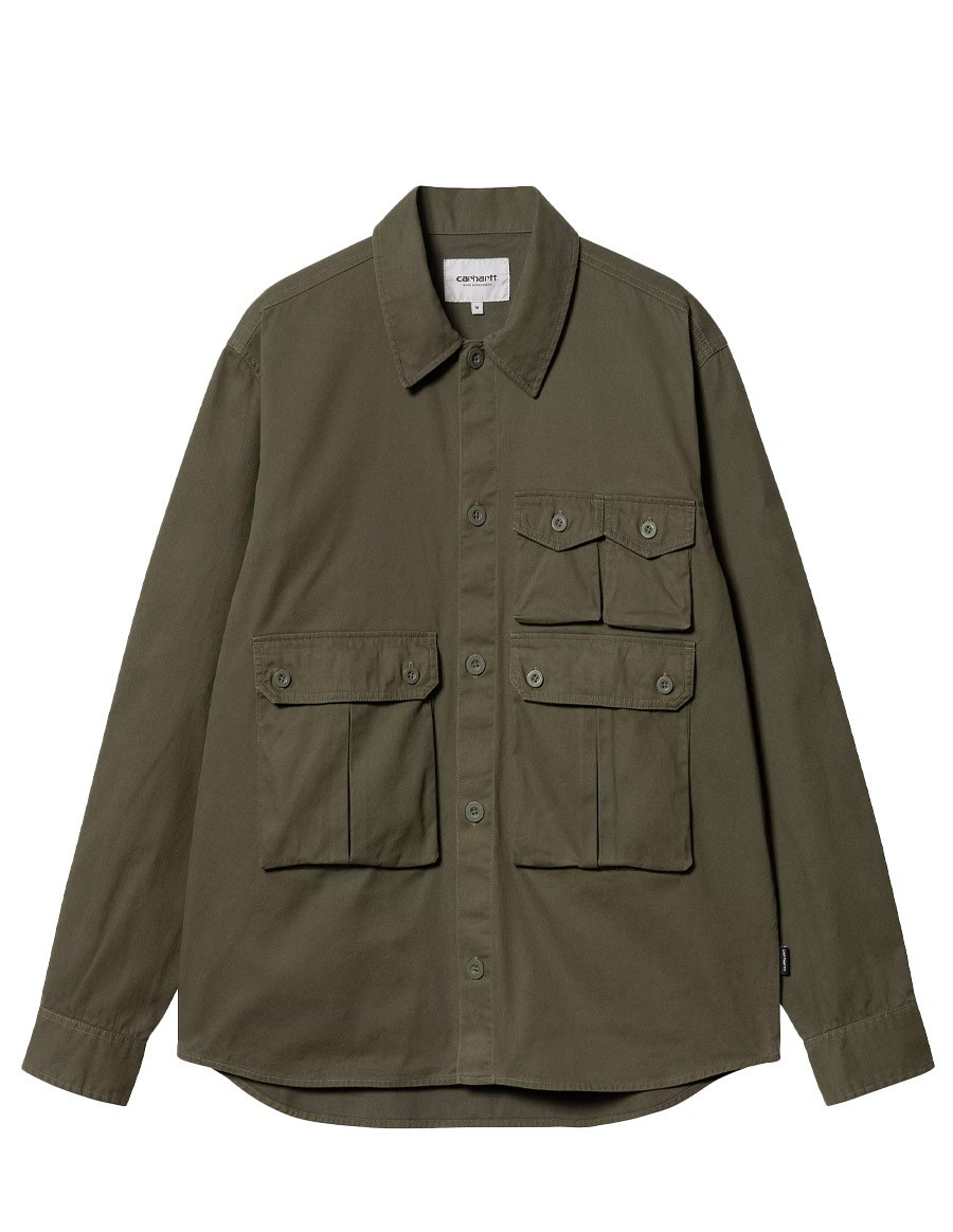 L/S TRACKER SHIRT OFFICE GREEN