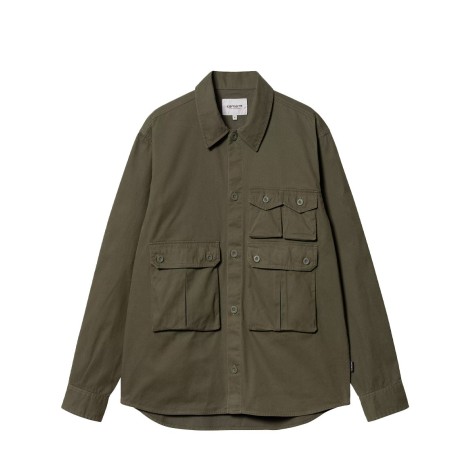 L/S TRACKER SHIRT OFFICE GREEN