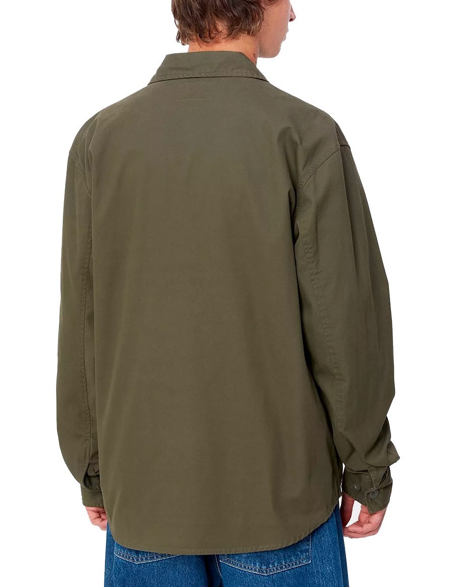 L/S TRACKER SHIRT OFFICE GREEN