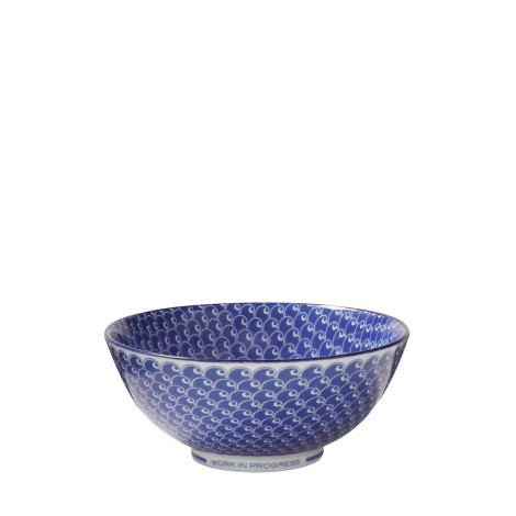 NOODLE BOWL WHITE / BLUE