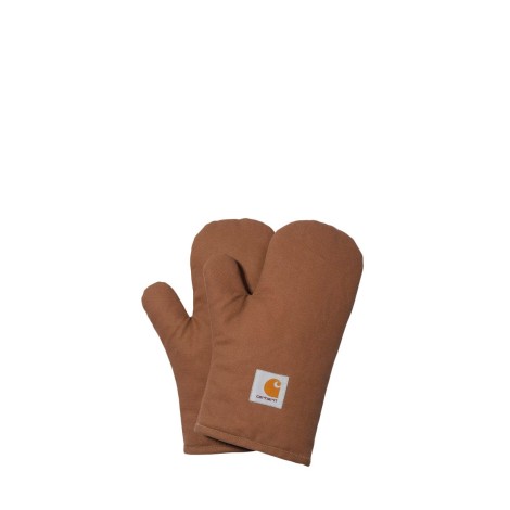 CANVAS OVEN MITT SET HAMILTON BROWN