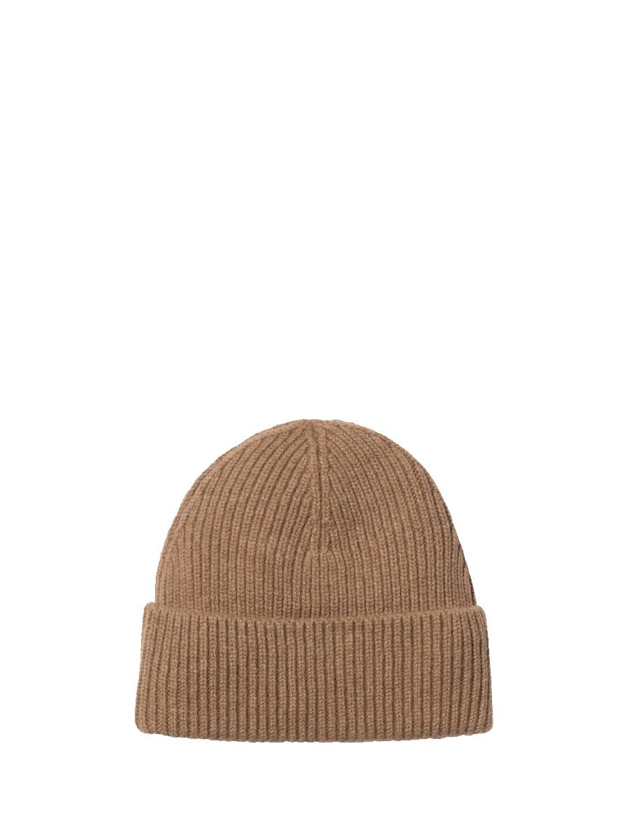 BEANIE GABE WOOL CASHMERE PEANUT