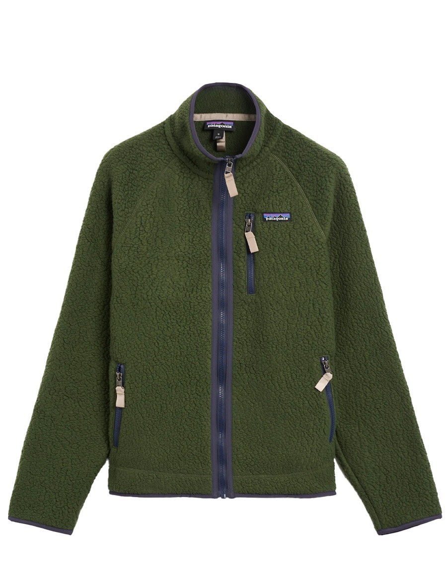 M'S RETRO PILE JKT TORREY PINE GREEN