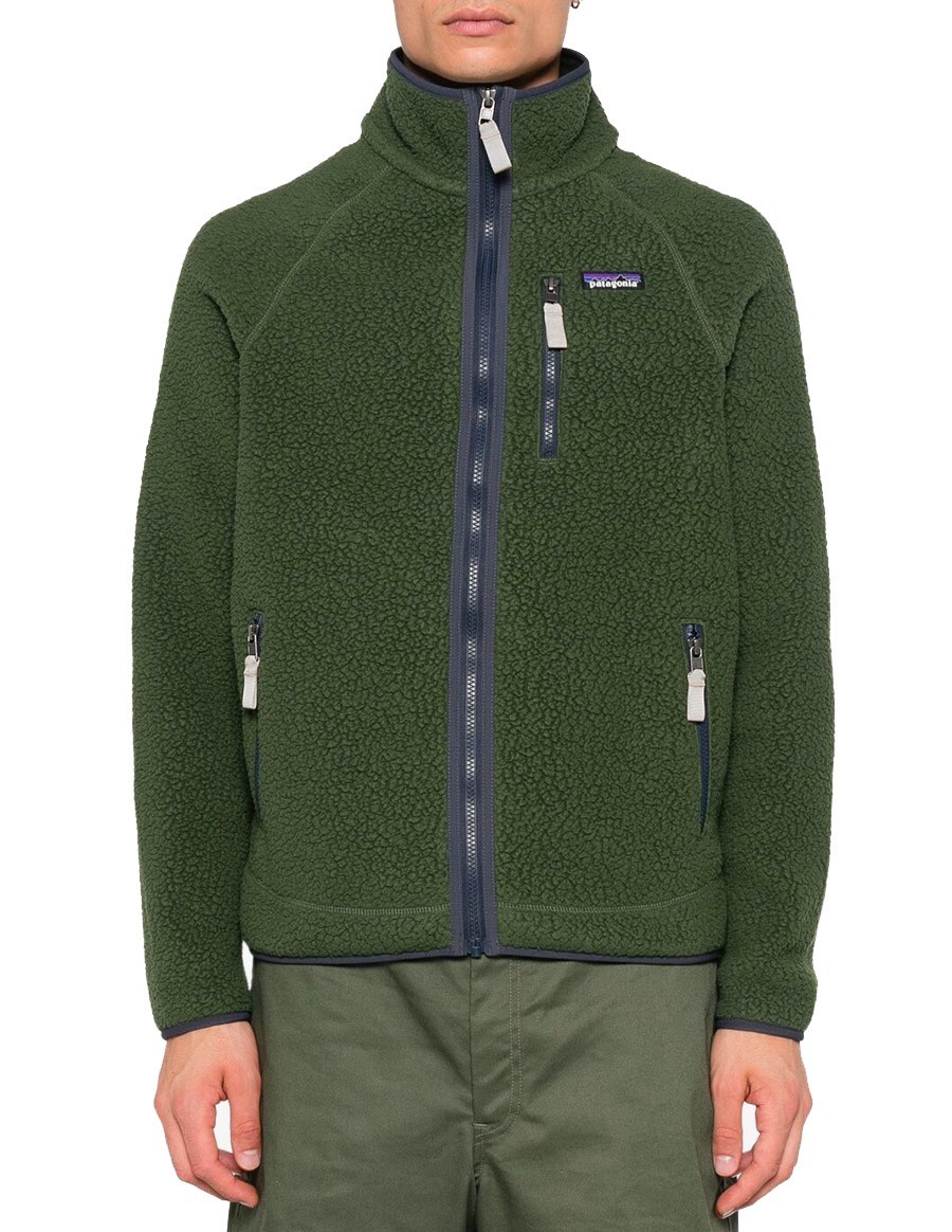 M'S RETRO PILE JKT TORREY PINE GREEN