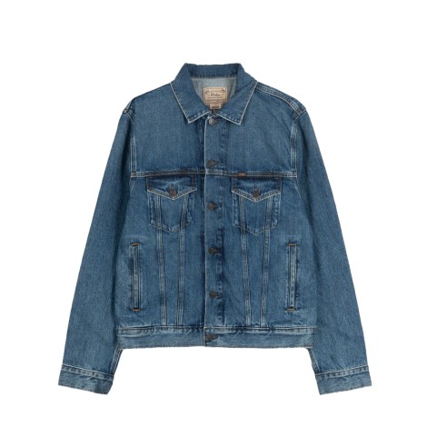 JACKET ICON UNLINED TRUCKER OKLEE WASH