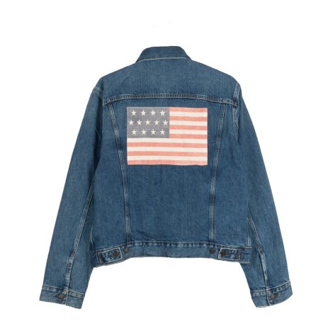 JACKET ICON UNLINED TRUCKER OKLEE WASH