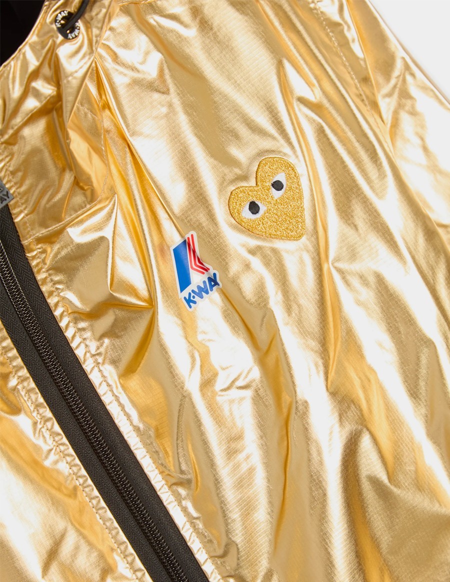 Jacket Kway X Comme des Garçons Emblem Gold