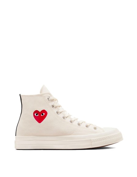 Converse X Comme Des Garçons Chuck 70  - Sneakers - Single heart/Red/White