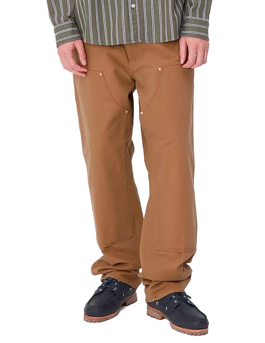 JEANS DOUBLE KNEE CANVAS DUSTY H BROWN