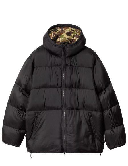 TORONTO JACKET BLACK / CAMO DUCK, GREEN