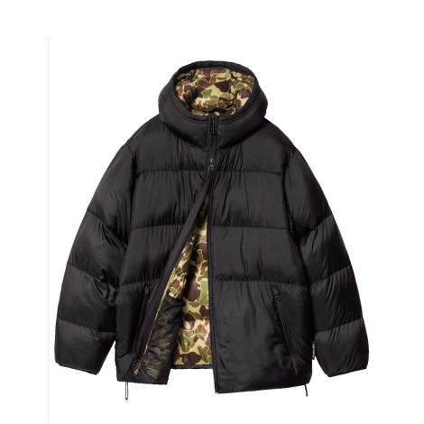 TORONTO JACKET BLACK / CAMO DUCK, GREEN