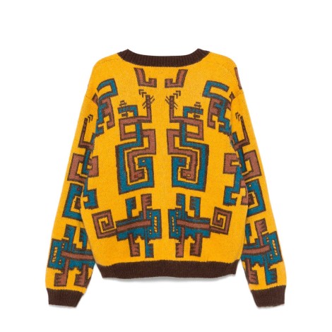 CARDIGAN CUSCO X ANGELO BAQUE JAUNE