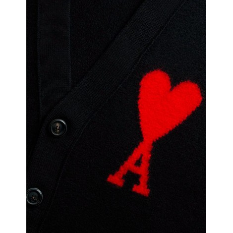 CARDIGAN AMI DE COEUR NOIR ROUGE