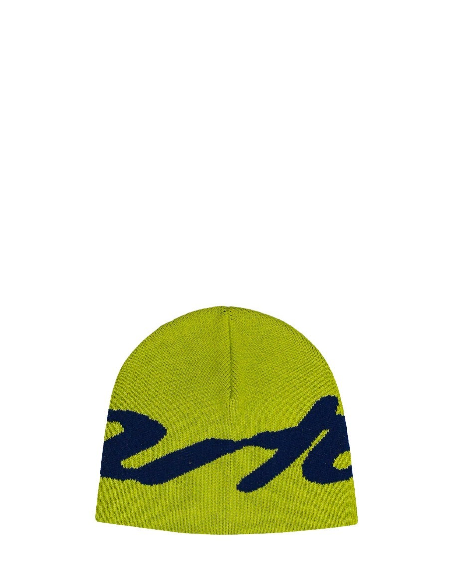 BIG LOGO BEANIE GREEN