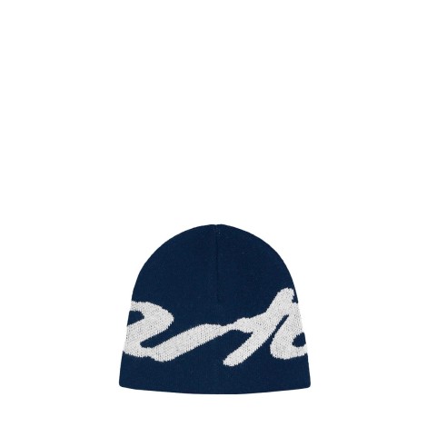 BIG LOGO BEANIE NAVY