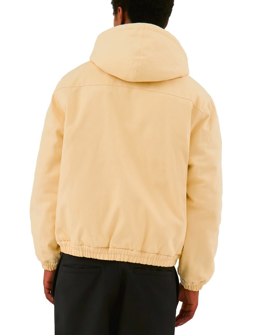 REVERSIBLE HOODED JACKET NATURAL