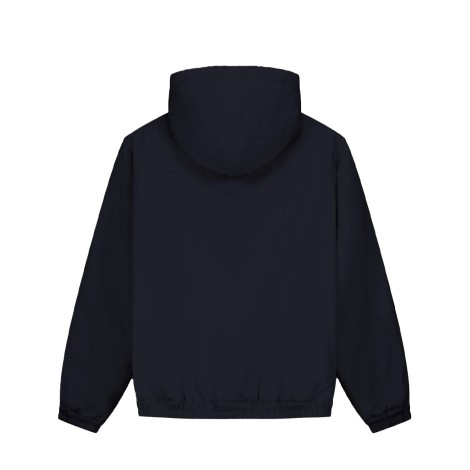 REVERSIBLE HOODED JACKET NAVY