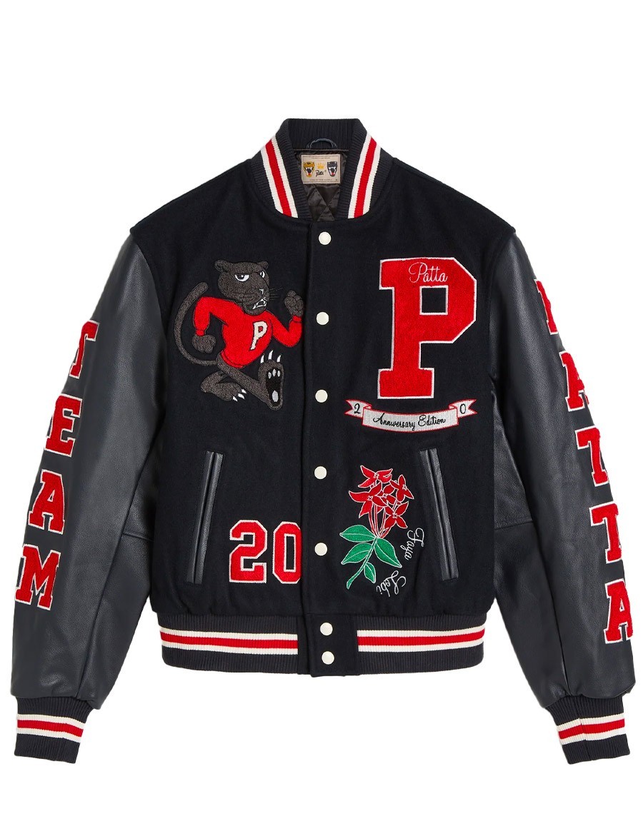 PATTA 20TH ANNIVERSARY VARSITY JACKET NAVY