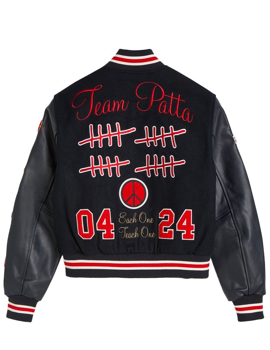 PATTA 20TH ANNIVERSARY VARSITY JACKET NAVY