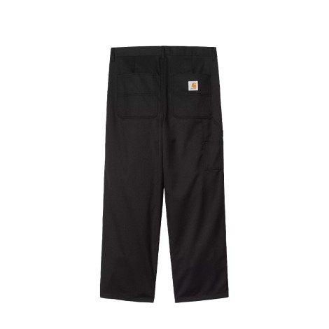 PANT SEATON WOOL TWILL BLACK