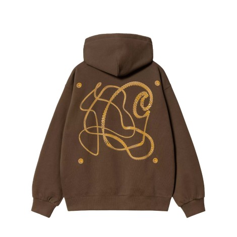 HOODED CHARM LINK LIBERICA GOLD