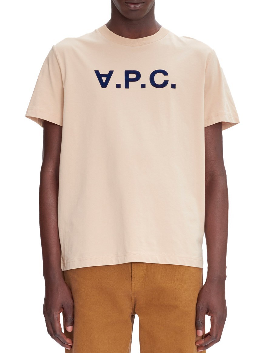 TSHIRT STANDARD GRAND VPC BEIGE DARK NAVY