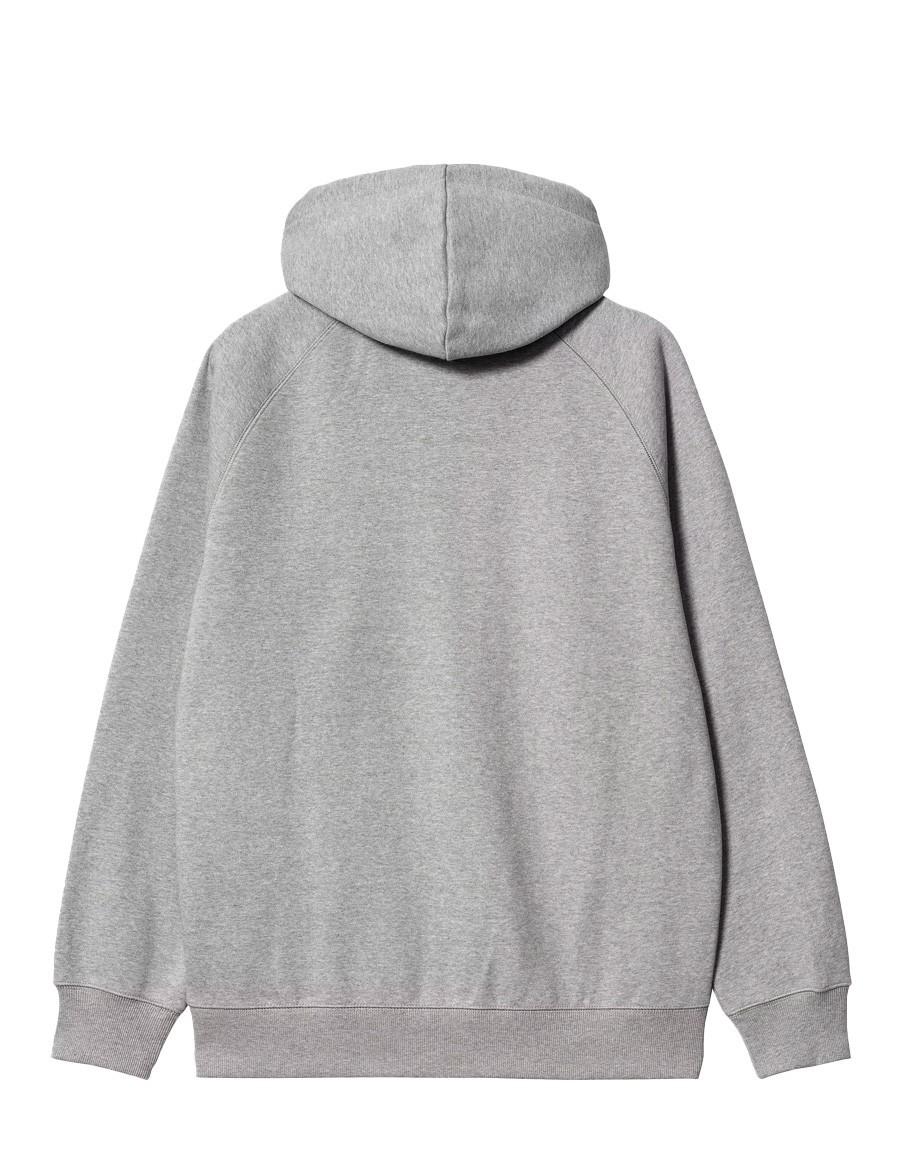 JACKET HOODED CHASE GREY HEATHER