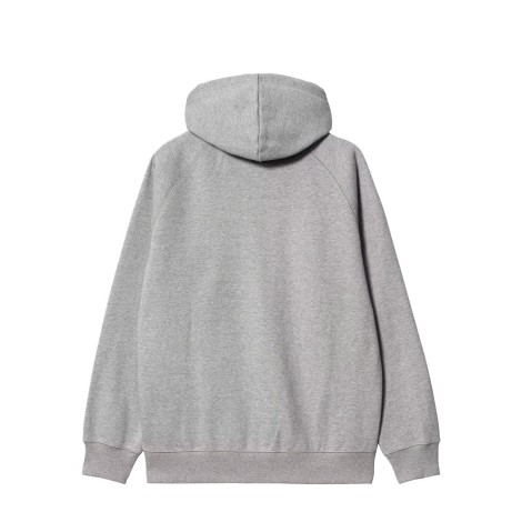 JACKET HOODED CHASE GREY HEATHER