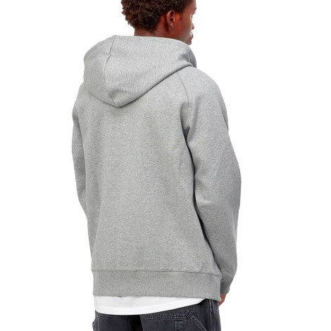 JACKET HOODED CHASE GREY HEATHER