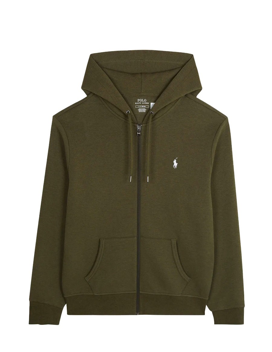 HOODIE FULL ZIP CLASSIC GREEN