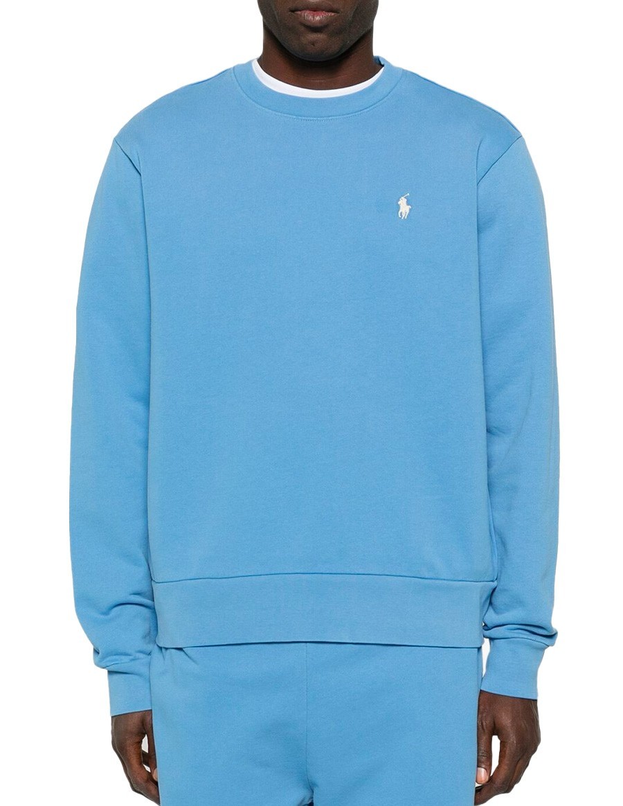 SWEATSHIRT LOOPBACK TERRY BLUE ORBIT