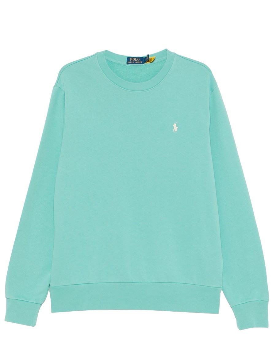 SWEATSHIRT LOOPBACK TERRY GREEN