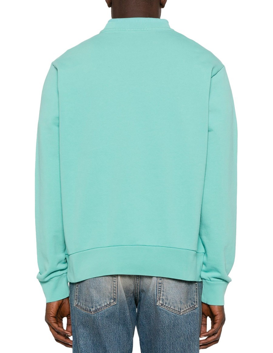 SWEATSHIRT LOOPBACK TERRY GREEN