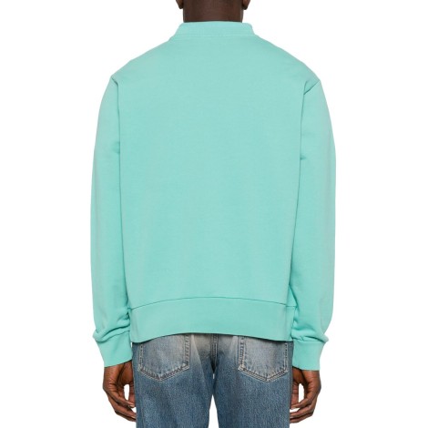 SWEATSHIRT LOOPBACK TERRY GREEN