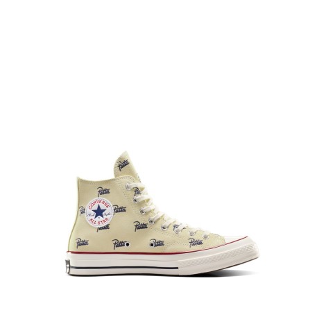 CHUCK 70 HI NATURAL IVORY INSIGNIA BLUE CREAM