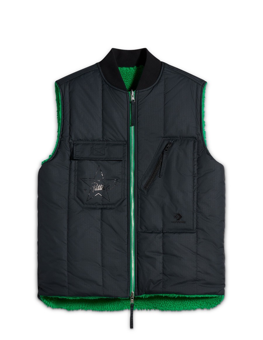 VESTE PATTA REVERSIBLE JOLLY GREEN