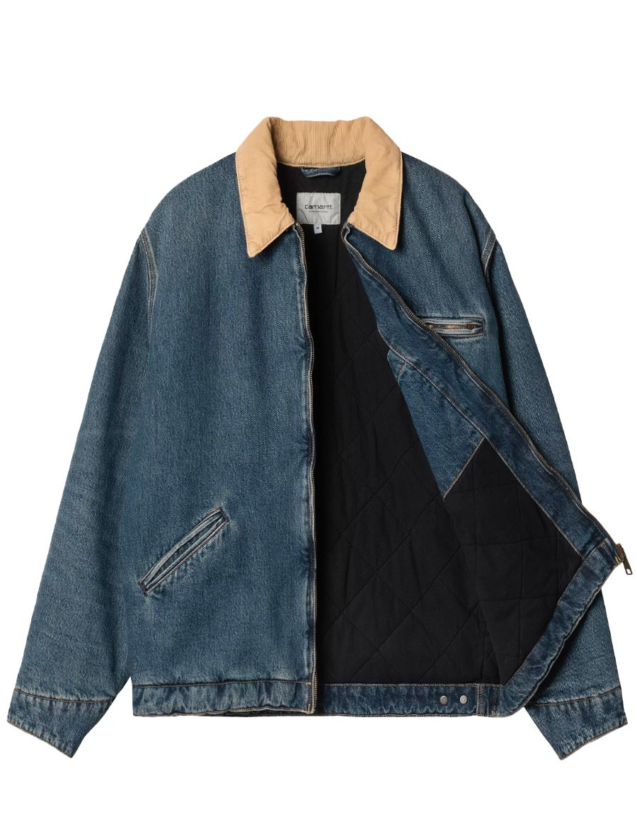 JACKET OG DETROIT BLUE DUSTY H BROWN