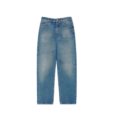 JEANS 5 POCKETS  FUSELE BLEU CLAIR